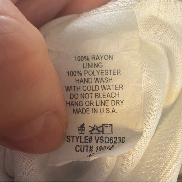 Vintage Havana Striped Wrap Dress with Ruffle Details - Picture 6 of 7